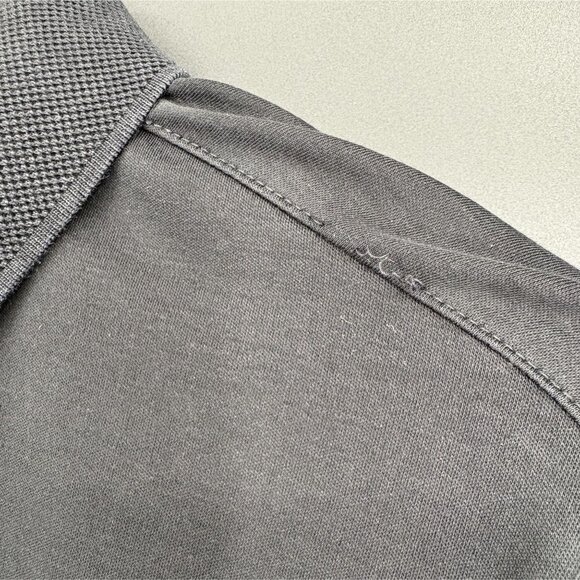 Robert Barakett Black Long Sleeve Polo Shirt - Picture 7 of 9